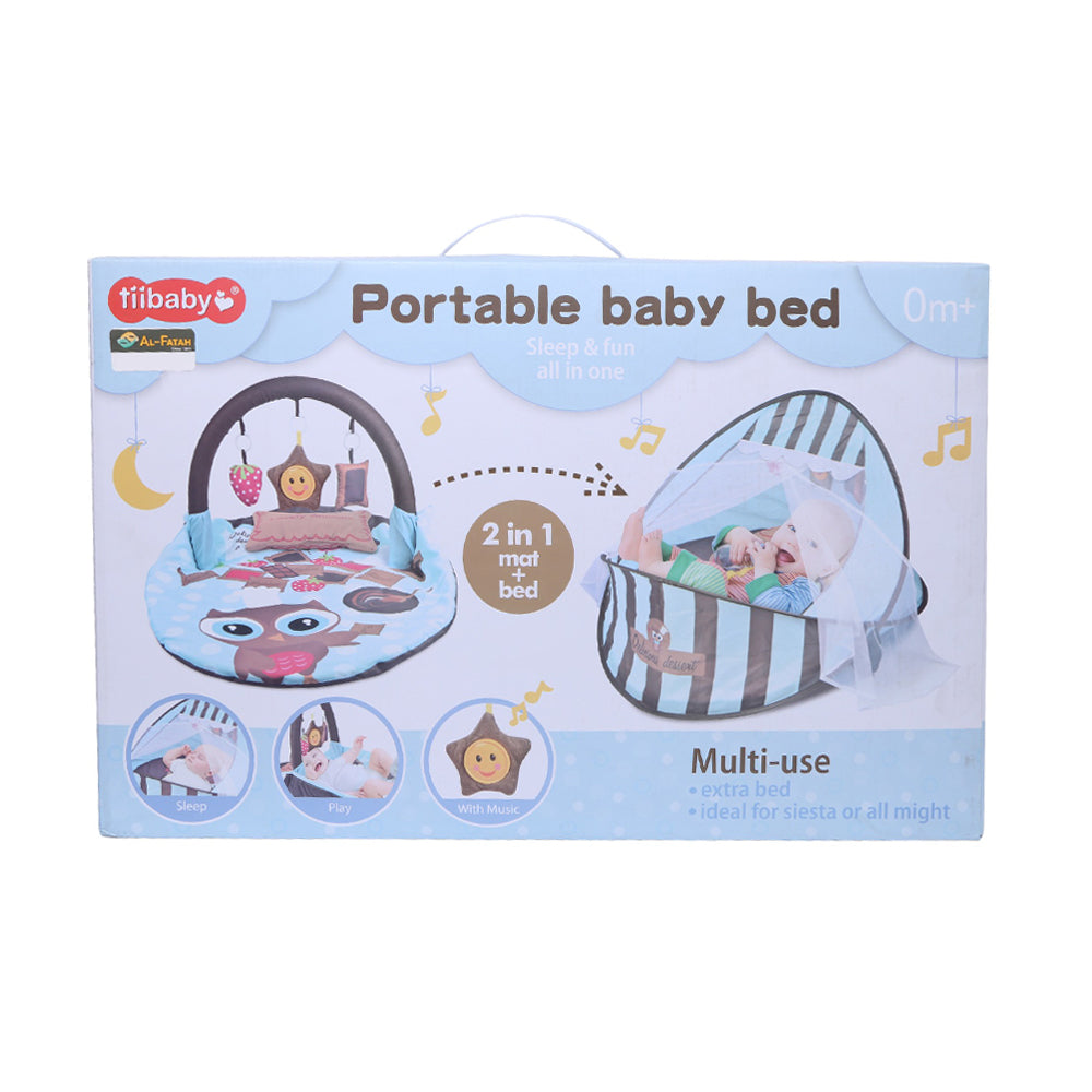 66528 PORTABLE BABY GYM 2IN1 IR (+0M) Default Title - MamasJan Toys
