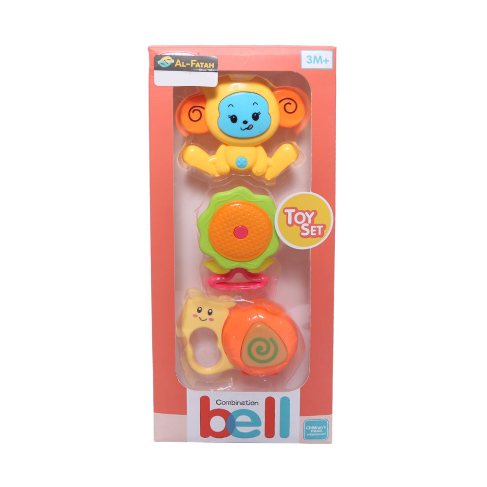 8377 Baby Rattle Set 3Pc Z.B Default Title - MamasJan Toys