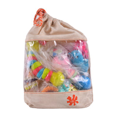 9993G GROW UP HAPPILY RATTLE SET IN BAG H.D Default Title - MamasJan Toys