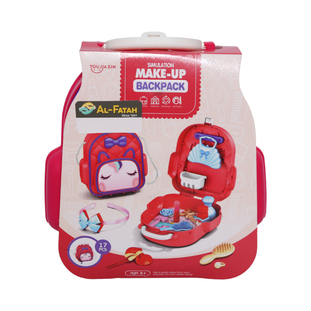 678-38A MAKEUP BACK PACK 17PCS H.D Default Title - MamasJan Toys