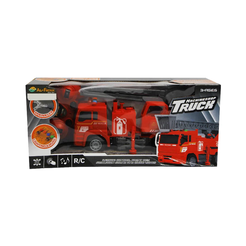 LH-29A FIRE RESCUE TRUCK R/C H.D Default Title - MamasJan Toys