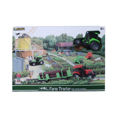1807-1 FARM WORLD TRACTOR SET H.D Default Title - MamasJan Toys