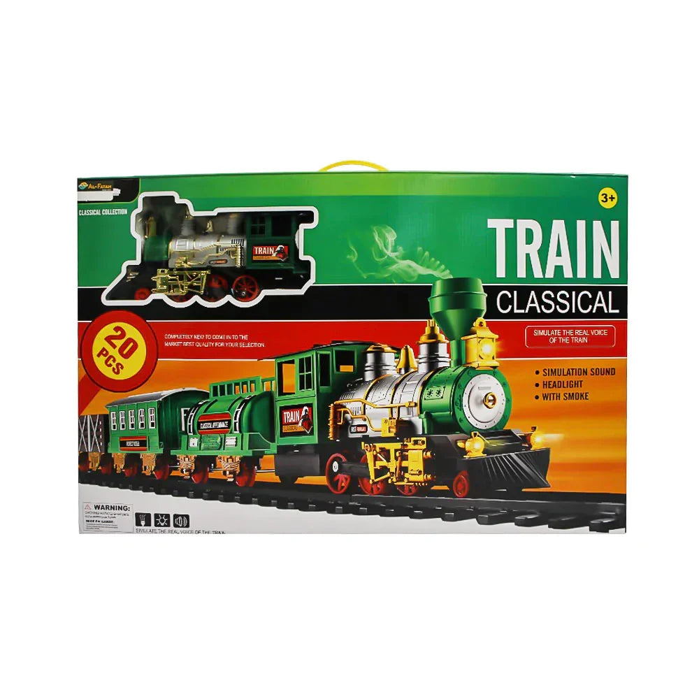 1559 CLASSICAL TRAIN 20PCS H.D Default Title - MamasJan Toys