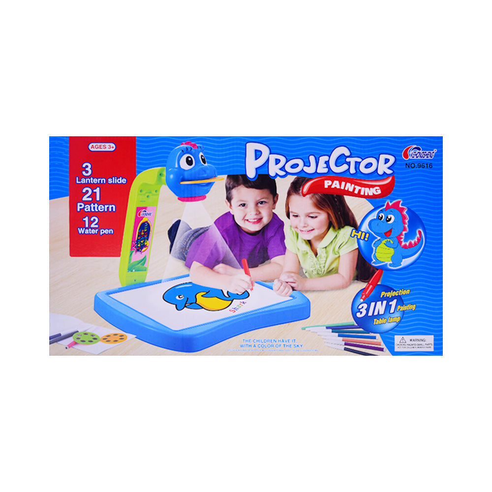 9616 PROJECTOR PAINTING SET 3IN1 H.D Default Title - MamasJan Toys