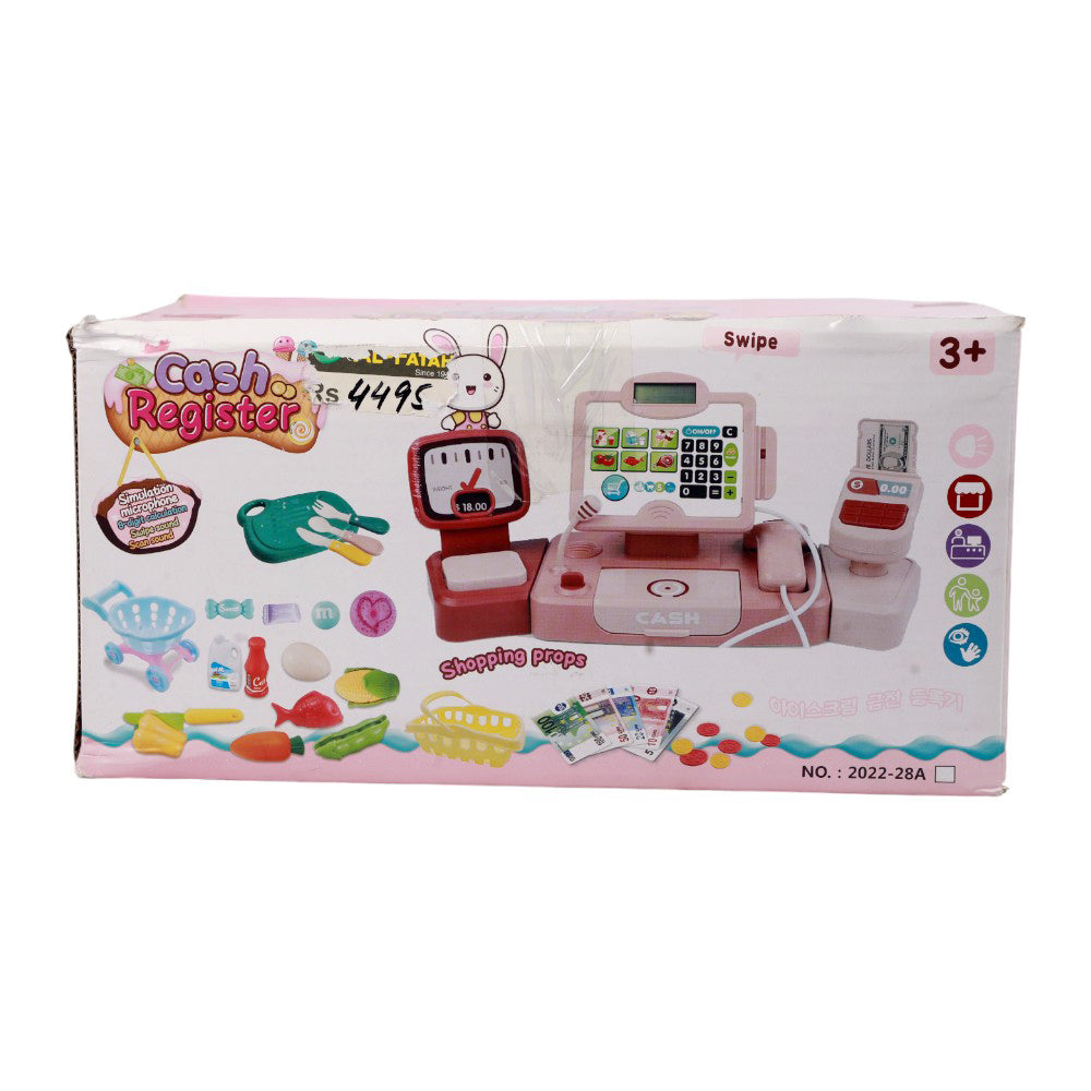 2022-33A SUPER MARKET CASH REGISTER SET H.D Default Title - MamasJan Toys