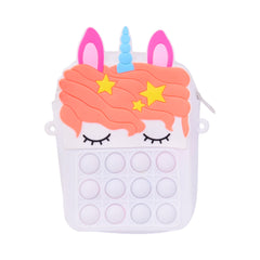 001 UNICORN POP IT BAG Z.B Default Title - MamasJan Toys