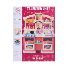 922-131 TALENTED CHEF KITCHEN SET 77PCS A.I Default Title - MamasJan Toys