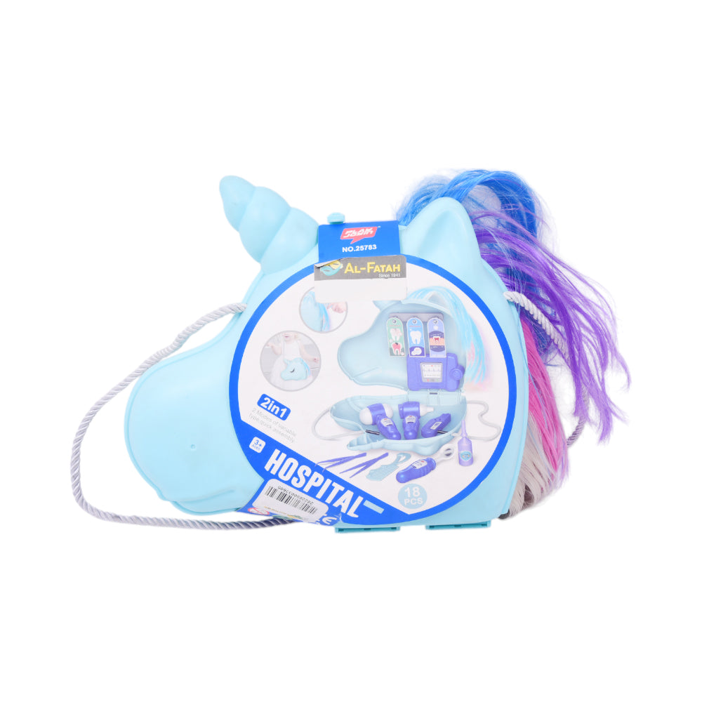 25783 PONY DOCTOR SET 2IN1 M.T Default Title - MamasJan Toys