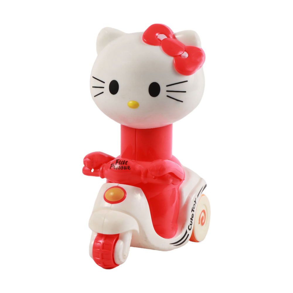 02A HELLO KITTY PRESS & GO SCOOTER A.I Default Title - MamasJan Toys