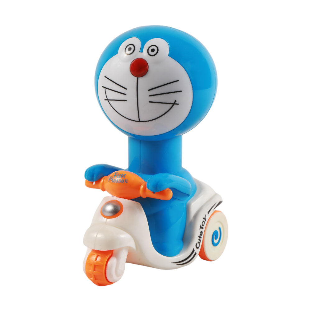 01A DOREMON PRESS & GO SCOOTER A.I Default Title - MamasJan Toys
