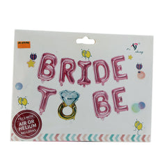 CELEBRATIONS FOIL BALLOON BRIDE TO BE Default Title - MamasJan Toys