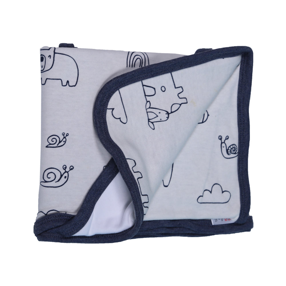 BABY WRAPPING SHEET MW-22 CHI BK088 Default Title - MamasJan KidsWear