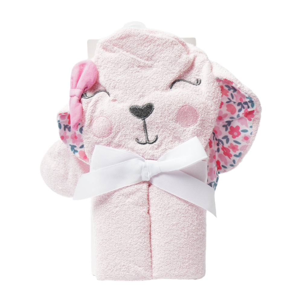 BABY BATH TOWEL HOODED MW-22 CHI 16425CH Default Title - MamasJan KidsWear