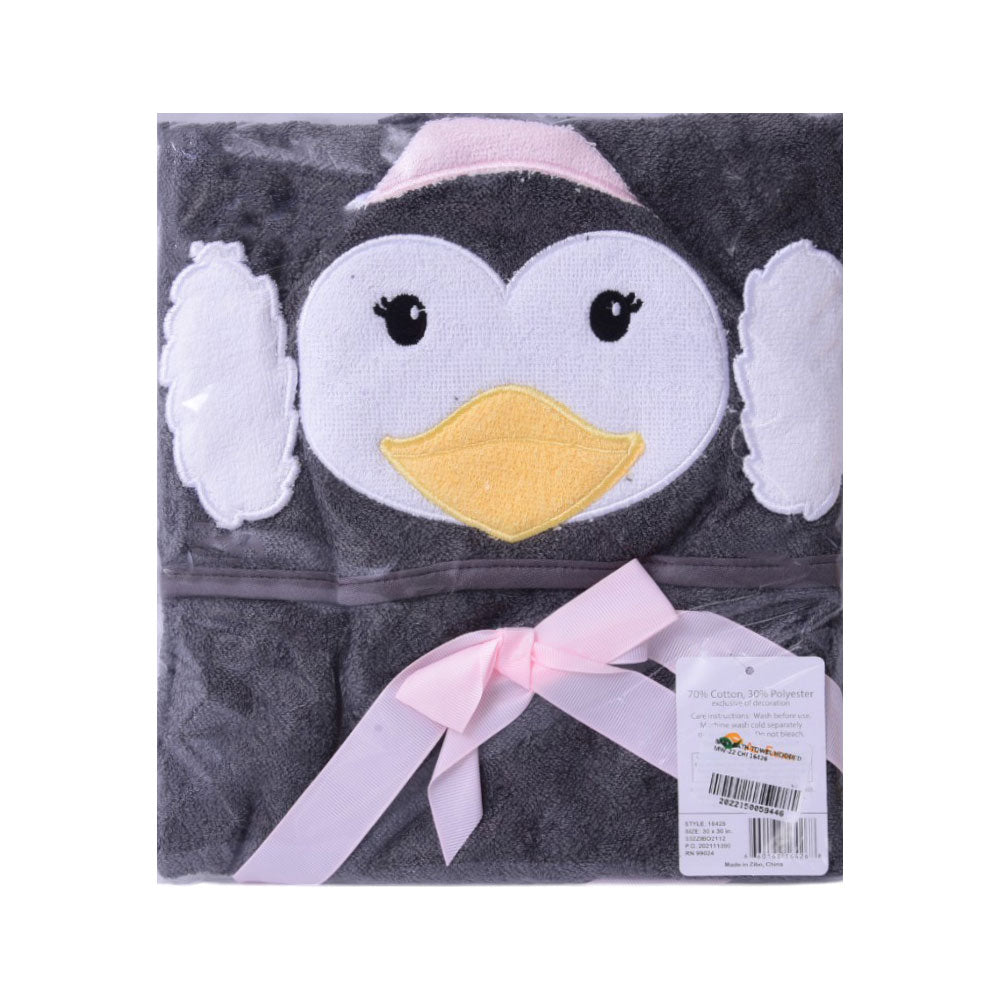 BABY BATH TOWEL HOODED MW-22 CHI 16426 Default Title - MamasJan KidsWear