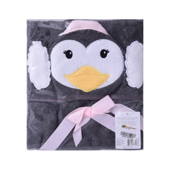 BABY BATH TOWEL HOODED MW-22 CHI 16426 Default Title - MamasJan KidsWear