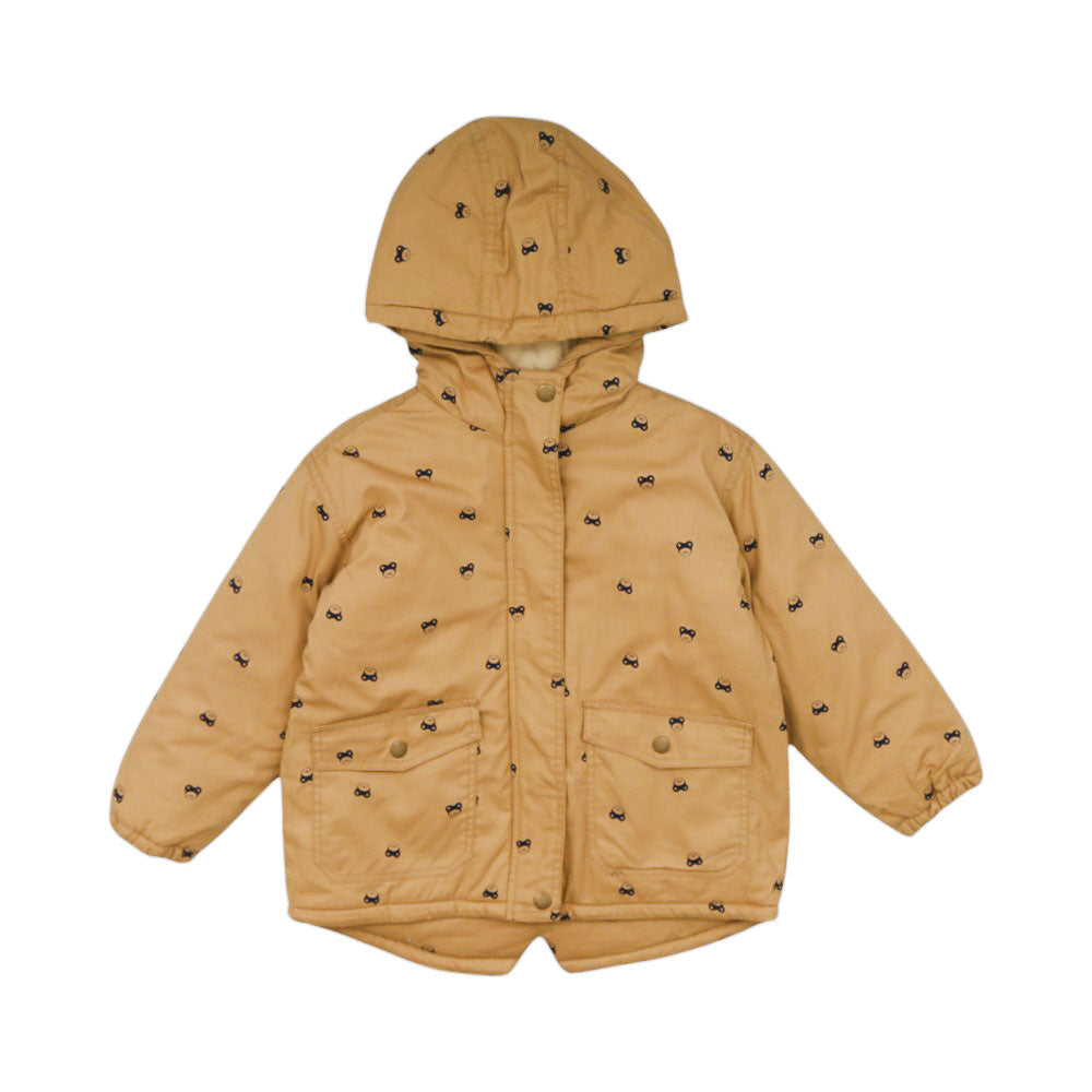 BOYS L/S JACKET QUILTED WITH HOOD MW-22 5-6 YEAR CHI 8066 Default Title - MamasJan KidsWear