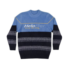 BOYS L/S ROUND NECK SWEATER MW-22 9-10 YEAR CHI TN-WH033 Default Title - MamasJan KidsWear