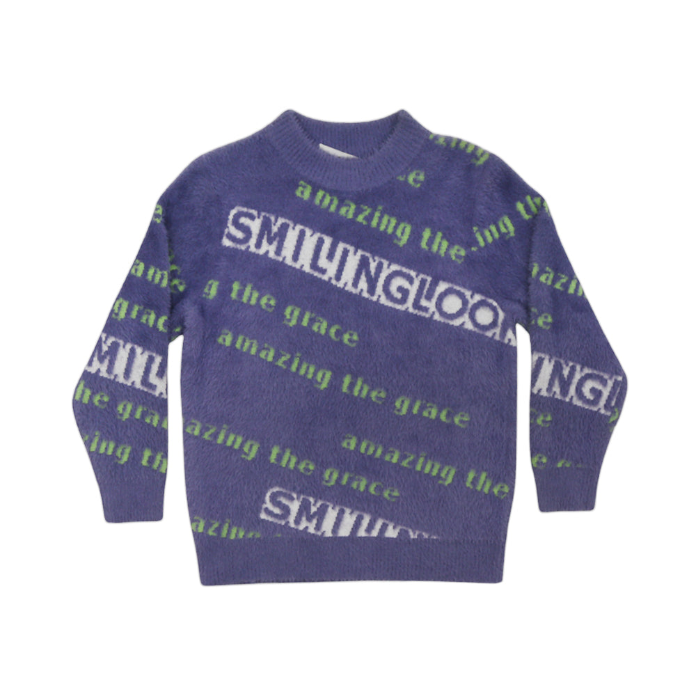 BOYS L/S ROUND NECK SWEATER MW-22 8-9 YEAR CHI TN-WH036 Default Title - MamasJan KidsWear