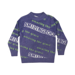 BOYS L/S ROUND NECK SWEATER MW-22 8-9 YEAR CHI TN-WH036 Default Title - MamasJan KidsWear