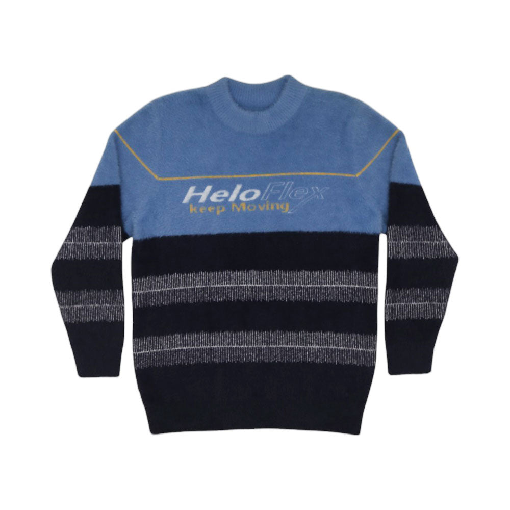 BOYS L/S ROUND NECK SWEATER MW-22 10-11 YEAR CHI TN-WH033 Default Title - MamasJan KidsWear
