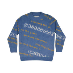 BOYS L/S ROUND NECK SWEATER MW-22 11-12 YEAR CHI TN-WH036 Default Title - MamasJan KidsWear