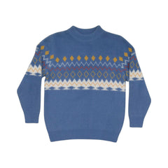 BOYS L/S ROUND NECK SWEATER MW-22 8-9 YEAR CHI TN-WH034 Default Title - MamasJan KidsWear