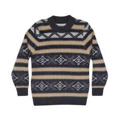 BOYS L/S ROUND NECK SWEATER MW-22 10-11 YEAR CHI TN-WH032 Default Title - MamasJan KidsWear