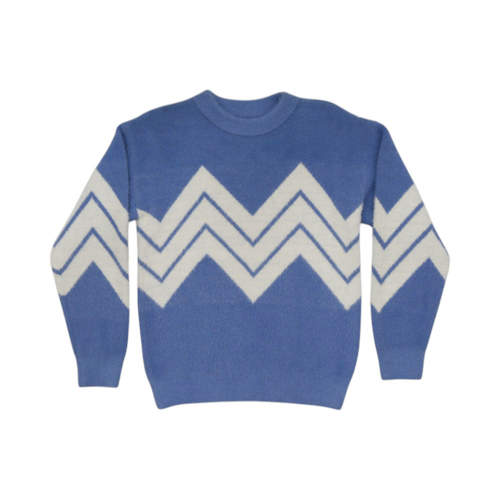 BOYS L/S ROUND NECK SWEATER MW-22 8-9 YEAR CHI TN-625 Default Title - MamasJan KidsWear