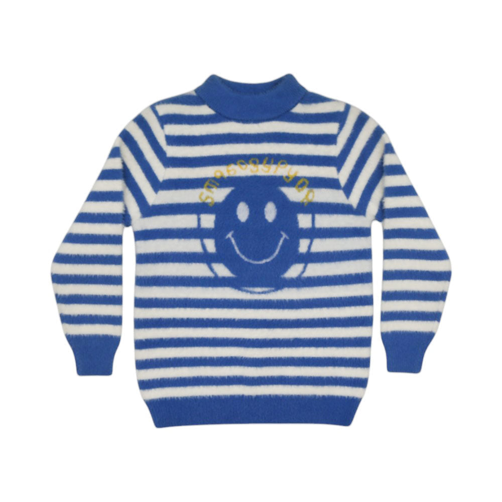 BOYS L/S ROUND NECK SWEATER MW-22 8-9 YEAR CHI TN-8881 Default Title - MamasJan KidsWear