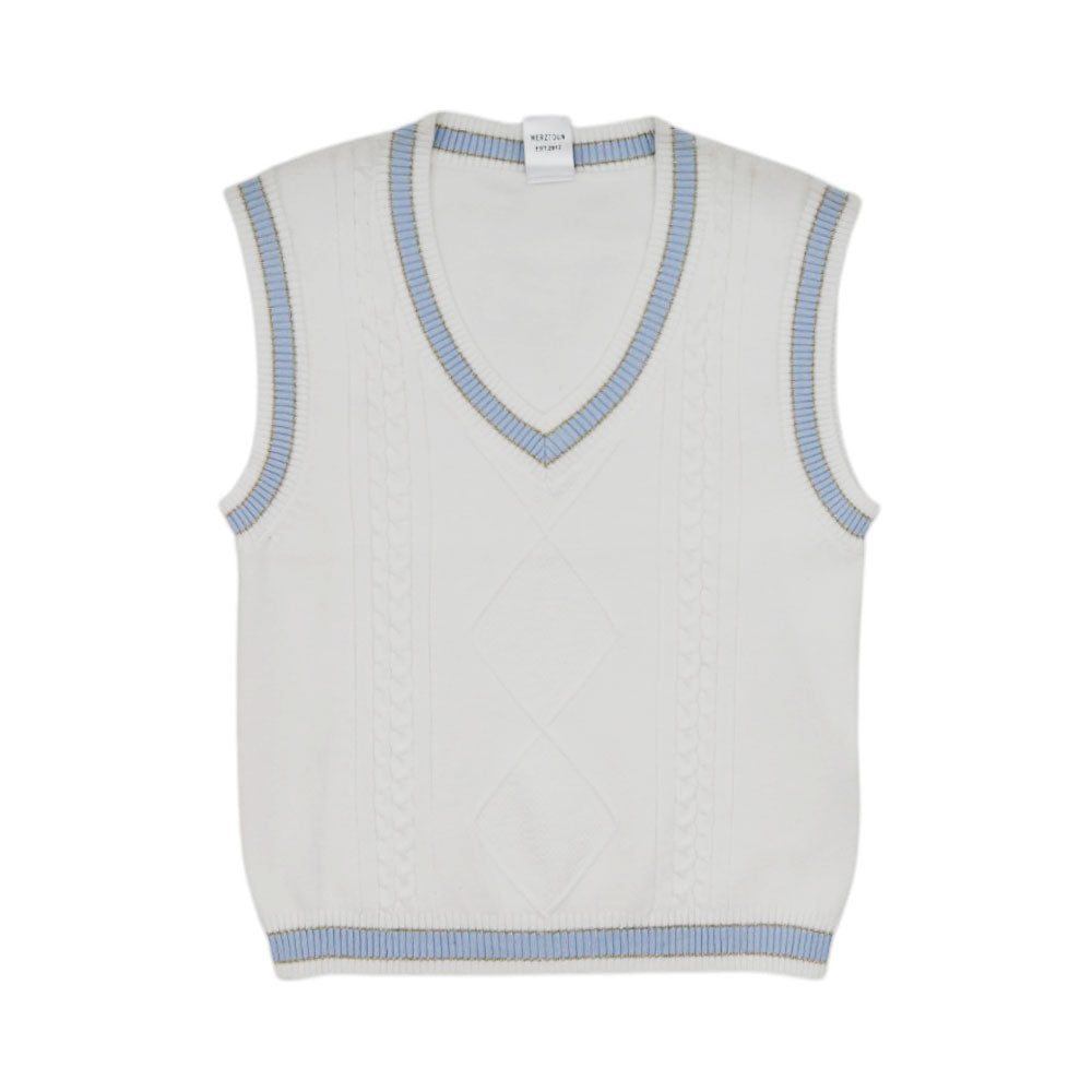 BOYS S/L V-NECK SWEATER MW-22 4-5 YEAR CHI 122516 Default Title - MamasJan KidsWear