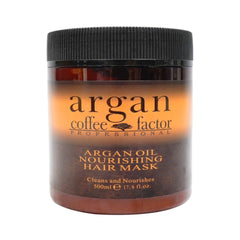 ARGAN HAIR MASK COFFEE FACTOR WITH ARGAN OIL 500ML Default Title - MamasJan haircare