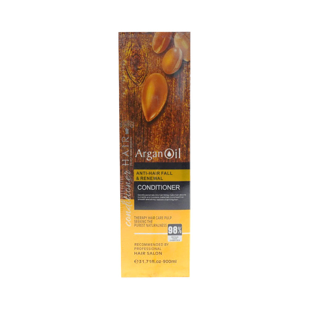 ARGAN OIL ANTI-HAIR FALL & RENEWAL CONDITIONOR 900ML Default Title - MamasJan haircare