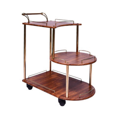 BAGGI TEA TROLLEY MASA GOLDEN Default Title - MamasJan Household