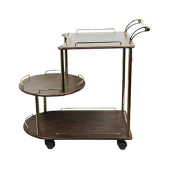 BAGGI TEA TROLLEY TIGER GOLDEN Default Title - MamasJan Household