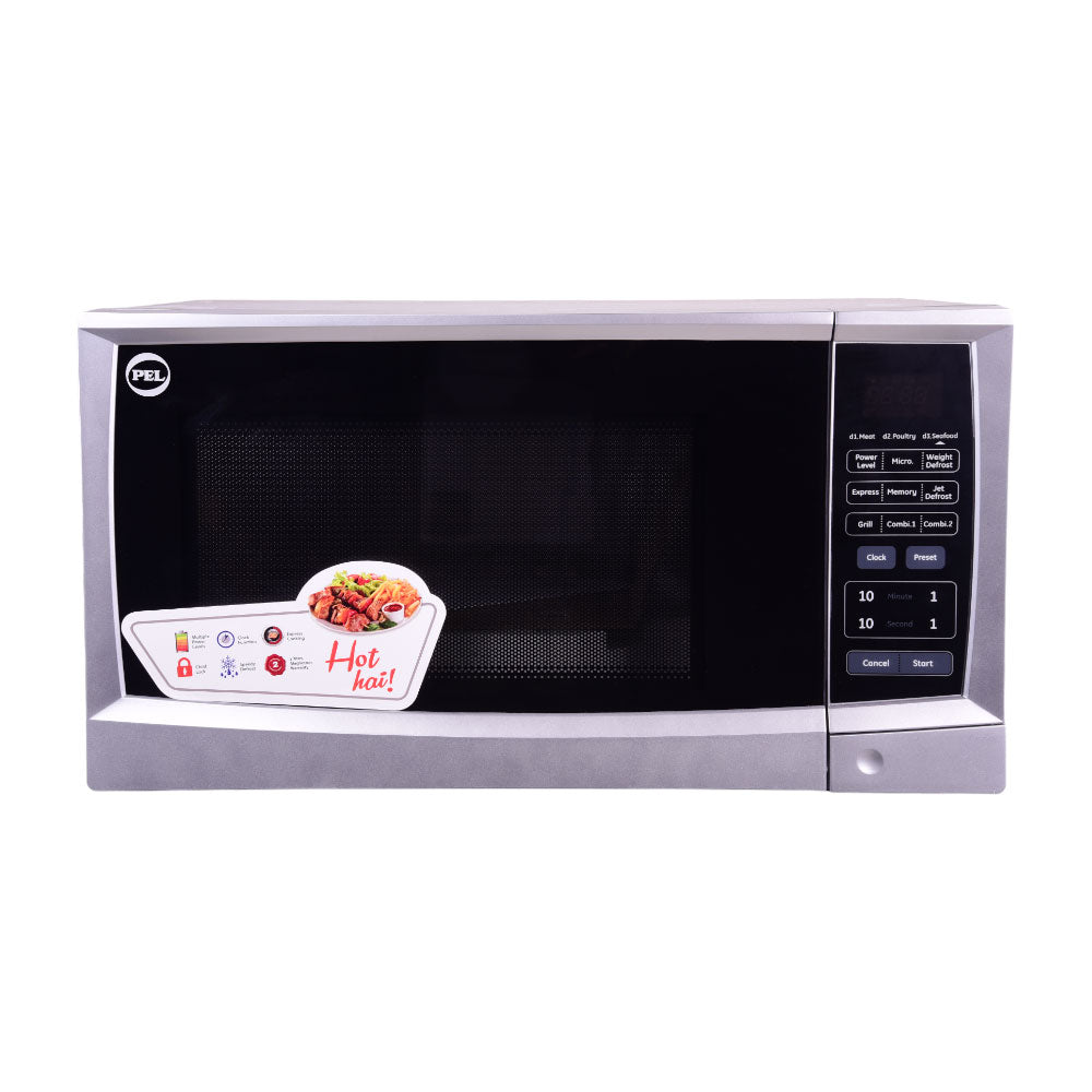 PEL MICROWAVE OVEN PMO30BG-SILVER Default Title - MamasJan Electronics