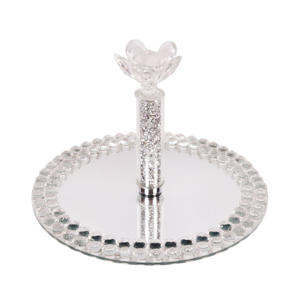 DISH CRYSTAL IR 1344-62 Default Title - MamasJan Decoration