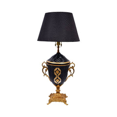 LAMP CRYSTAL BRASS IR H-L072-W JSB18A-BLACK Default Title - MamasJan Decor