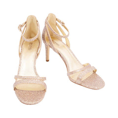 MK LADIES HEAL SHOES 40FOKBMD1D (SAND) 9.5 (IR) Default Title - MamasJan Ladies Shoes & Bags