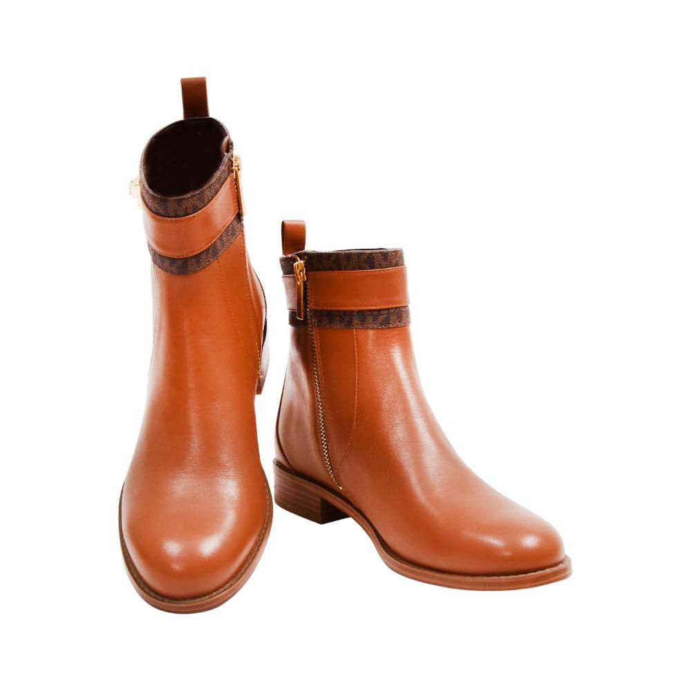 MK LADIES LONG SHOES 40T2PDFE6L (BRN/LUGGAGE) 7.5 (IR) Default Title - MamasJan Ladies Shoes & Bags