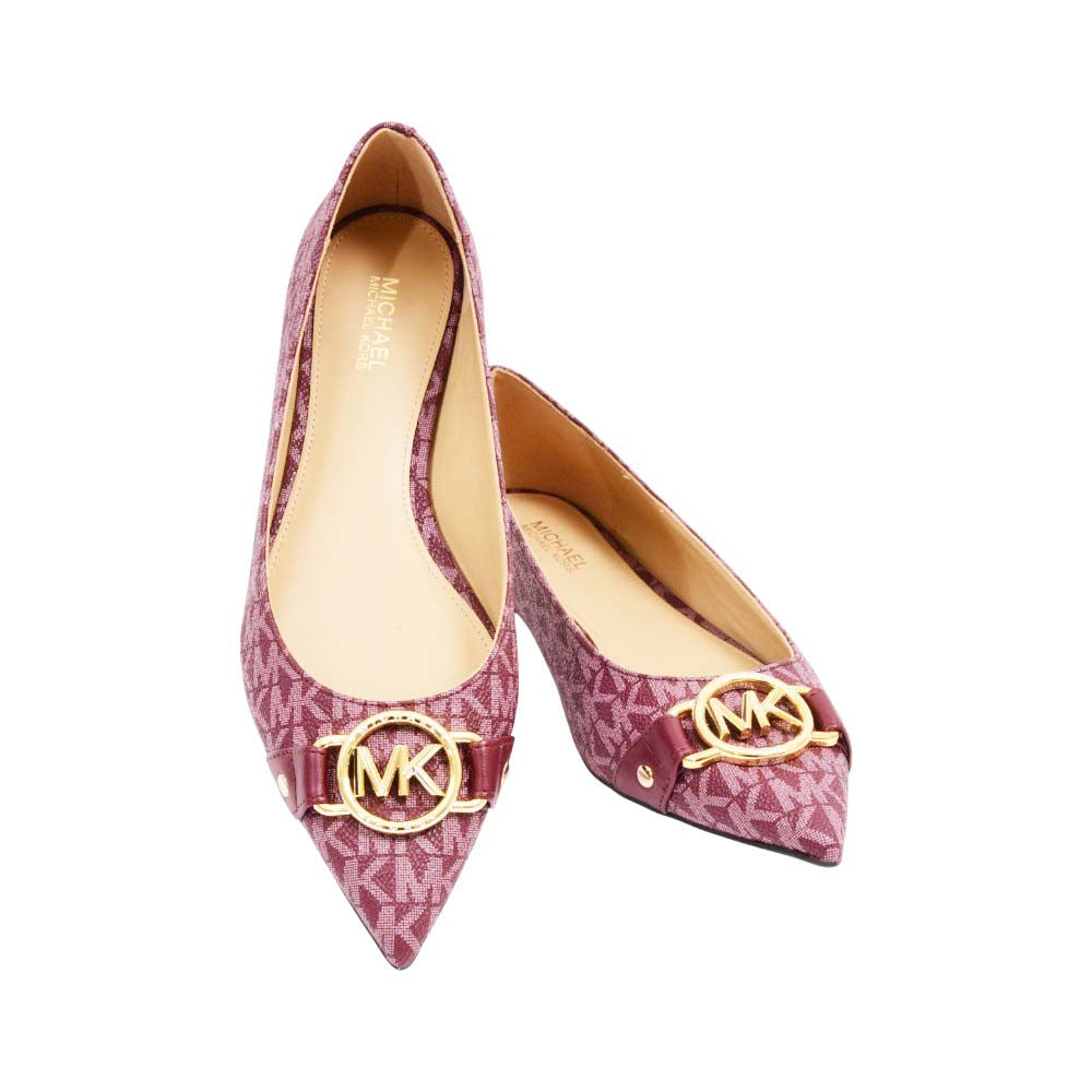 MK LADIES PUMPS 40F2ROFP1B (MERLOT) 6.5 (IR) Default Title - MamasJan Ladies Shoes & Bags