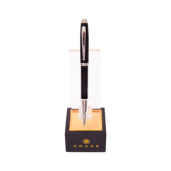 SHEAFFER 9338 SH100 BLACK LACQUR WITH CHROME PLATED FP Default Title - MamasJan Gift counter