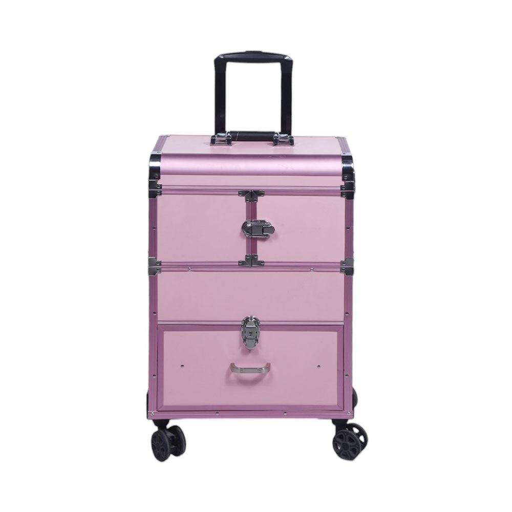 BEAUTY BOX WITH TROLLEY IR 3751 Default Title - MamasJan Luggage