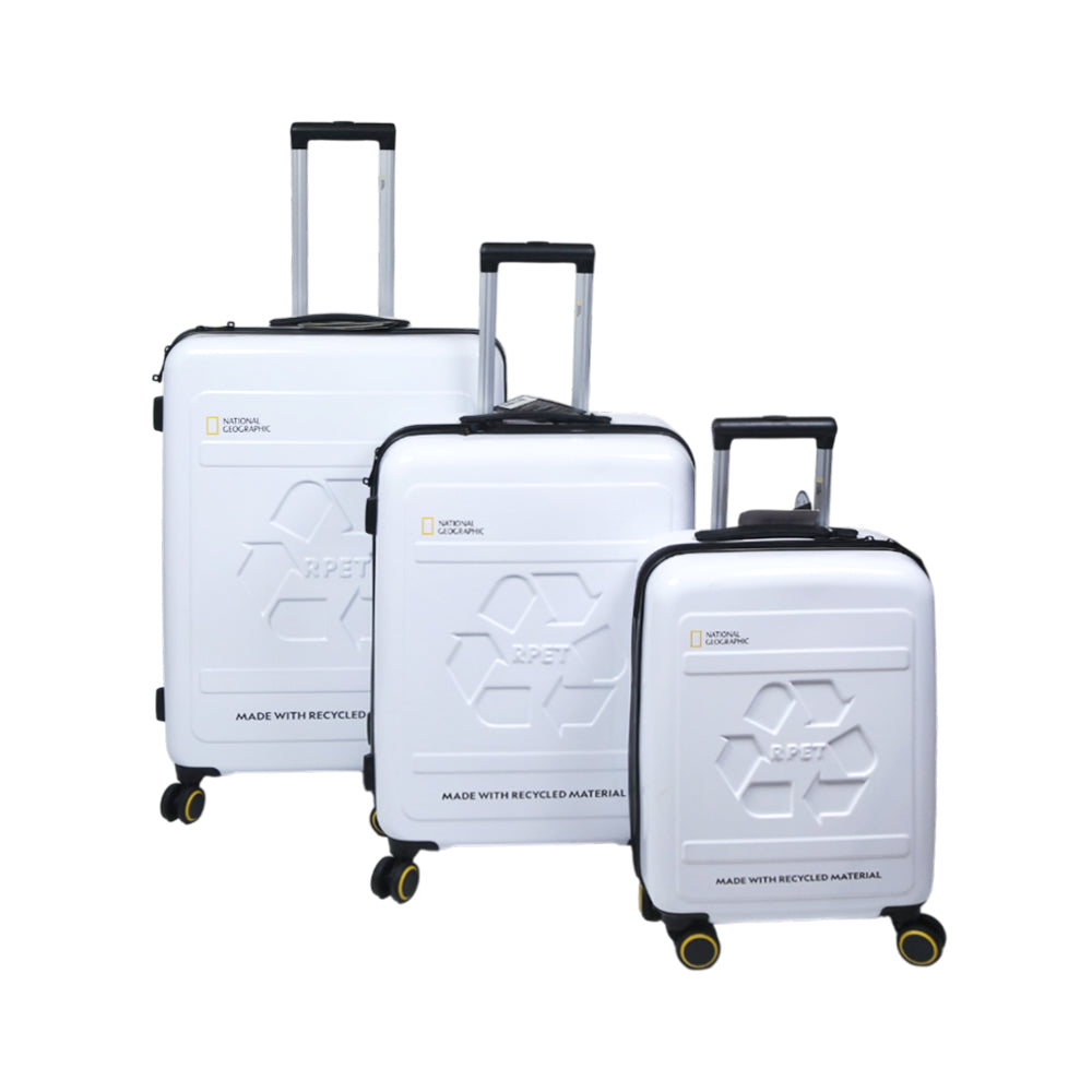 NATIONAL GEOGRAPHIC TROLLEY SET 3PC N205HA Default Title - MamasJan Luggage