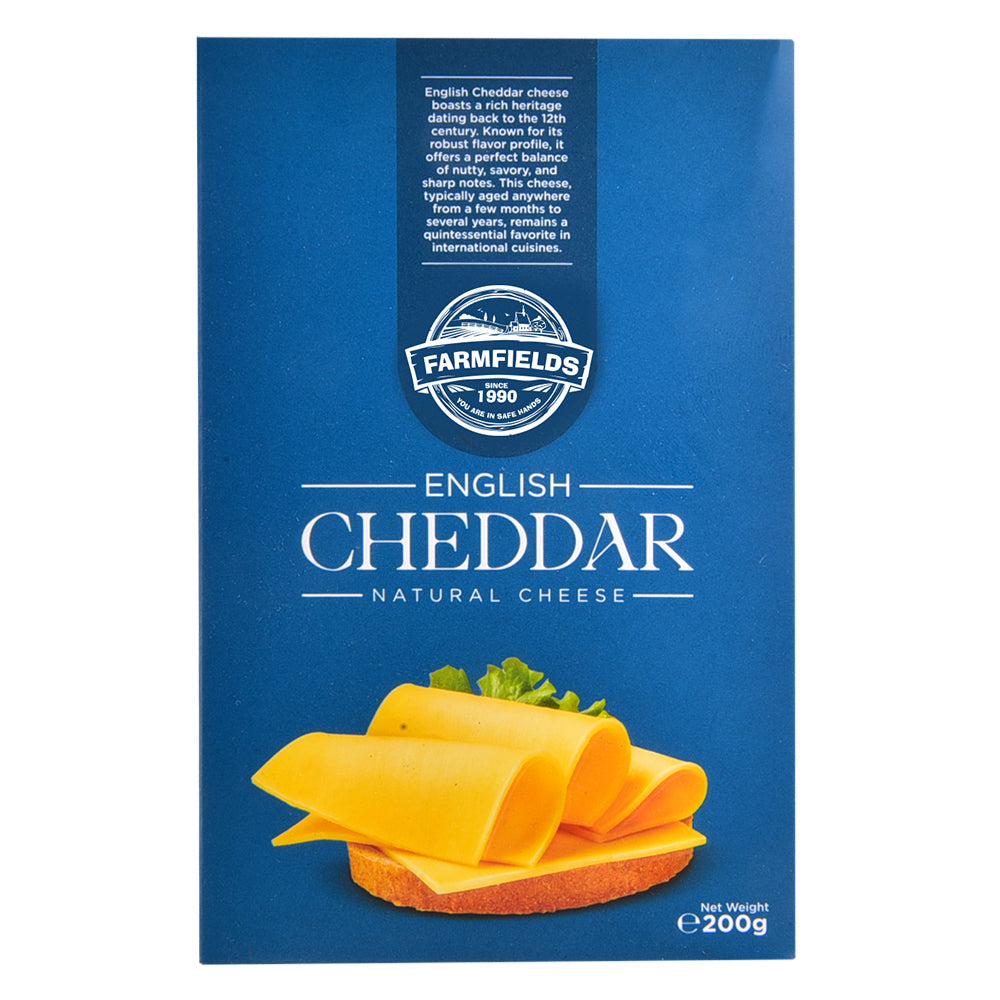 FF MATURE CHEESE ENGLISH CHEDDAR 200 GM Default Title - MamasJan Grocery