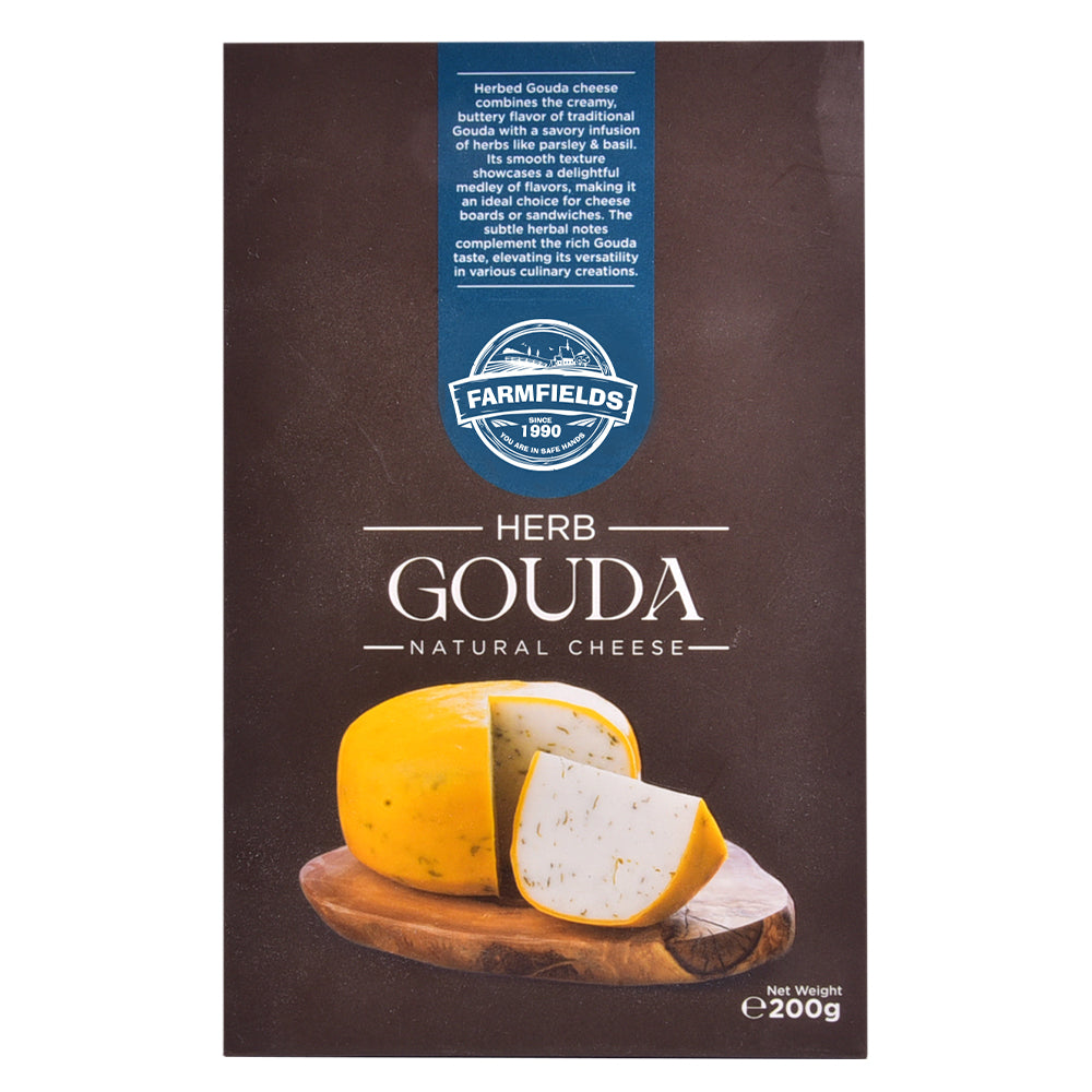 FF MATURE CHEESE HERB GOUDA 200 GM Default Title - MamasJan Grocery