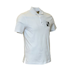 AIX MEN S/S POLO SHIRT 7VZFFNZJVZ WHT L (IR) XL - MamasJan mens wear