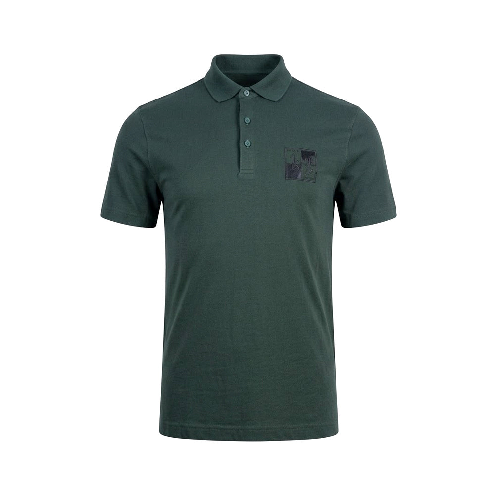 AIX MEN POLO SHIRT 7VZFFNZJBVZ AMY GRN S (IR) Default Title - MamasJan mens wear