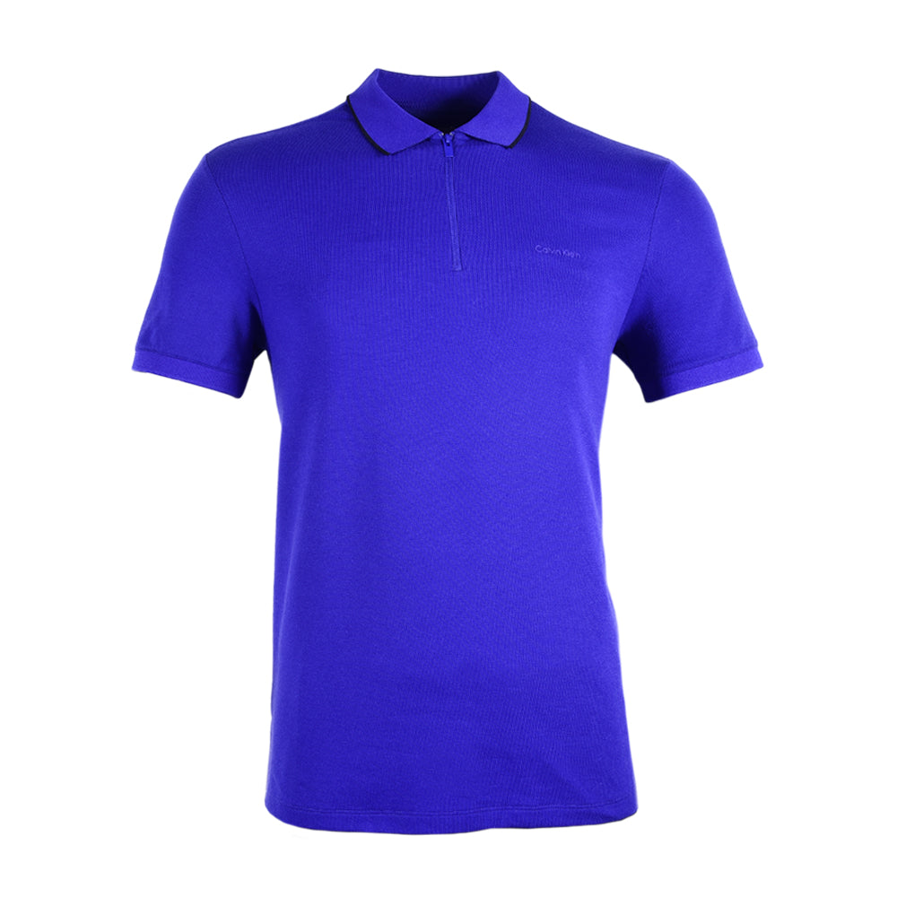 CK MEN POLO SHIRT 81FP8663500 R.BLU XL (IR) XL - MamasJan mens wear