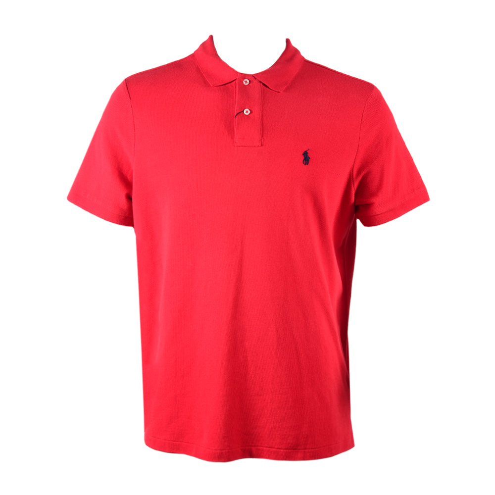 RL MEN S/S SP POLO SHIRT 997003 RED M (IR) S - MamasJan mens wear