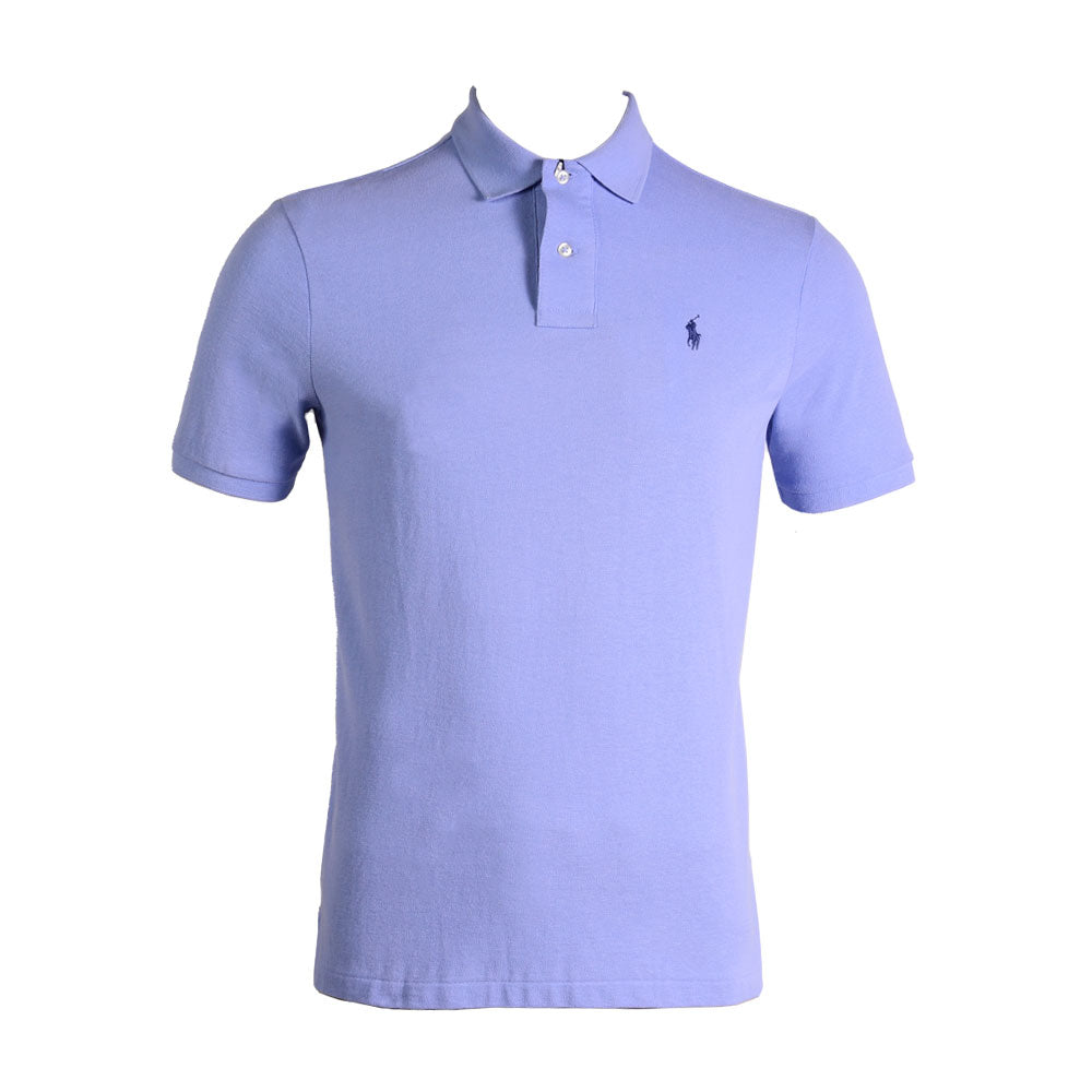 RL MEN S/S SP POLO SHIRT 276056 BLU L (IR) M - MamasJan mens wear
